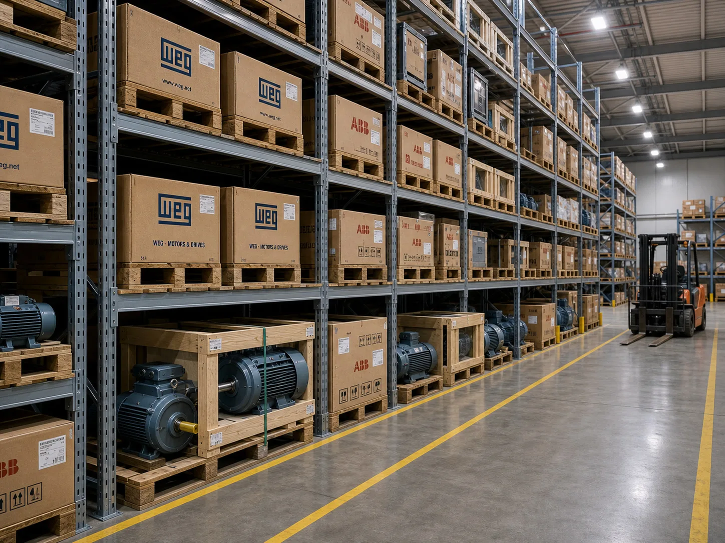 Brand Motor Supply warehouse